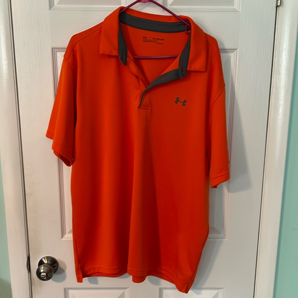 Under Armour Heat Gear Collared Shirt - Loose Fit - XXL